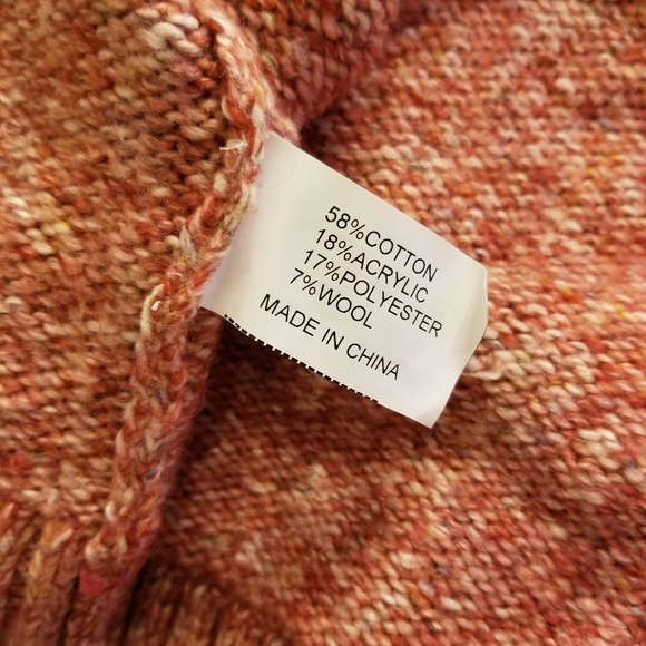 Eddie Bauer Hooded Sleep Cardigan in heathered red - Picture 5 of 8